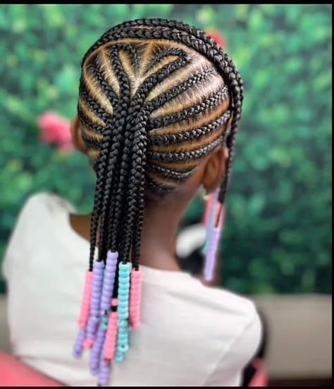 Beaded hair
